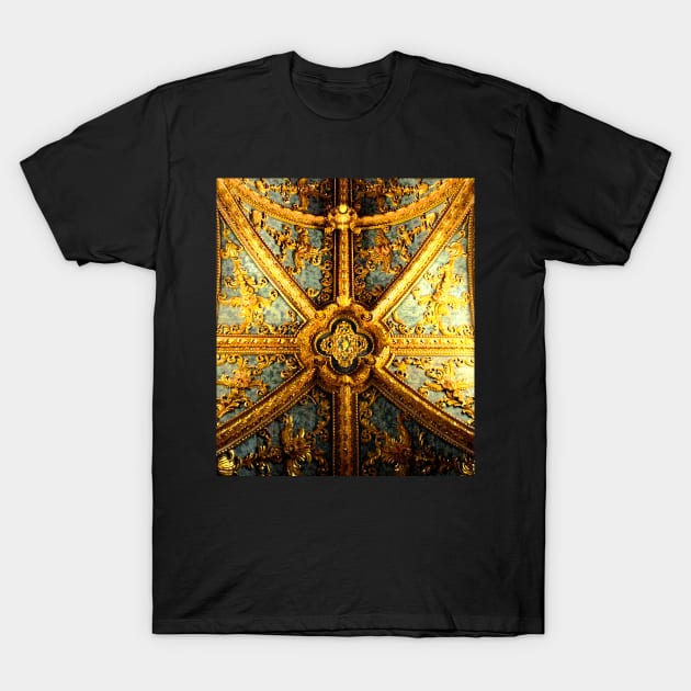 gold in the blue of eternity T-Shirt by Marccelus